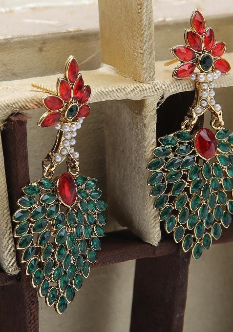 Multicolor Brasso Earrings