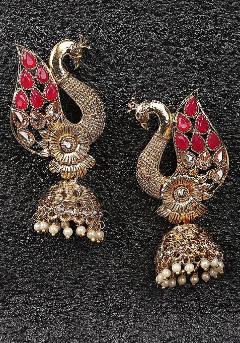 Pink Brasso Earrings