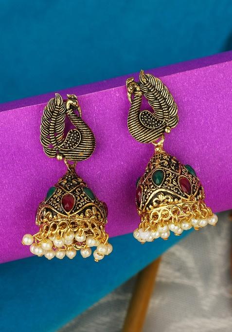 Golden Brasso Earrings