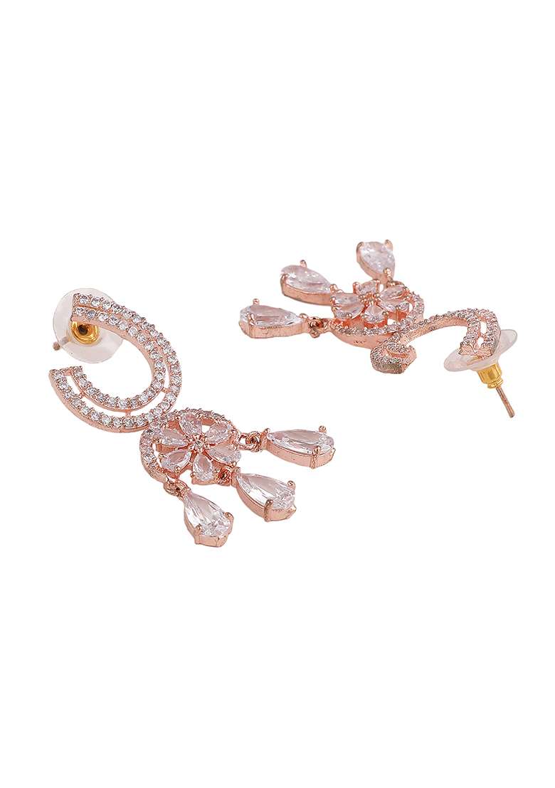 White Brasso Earrings - Indya