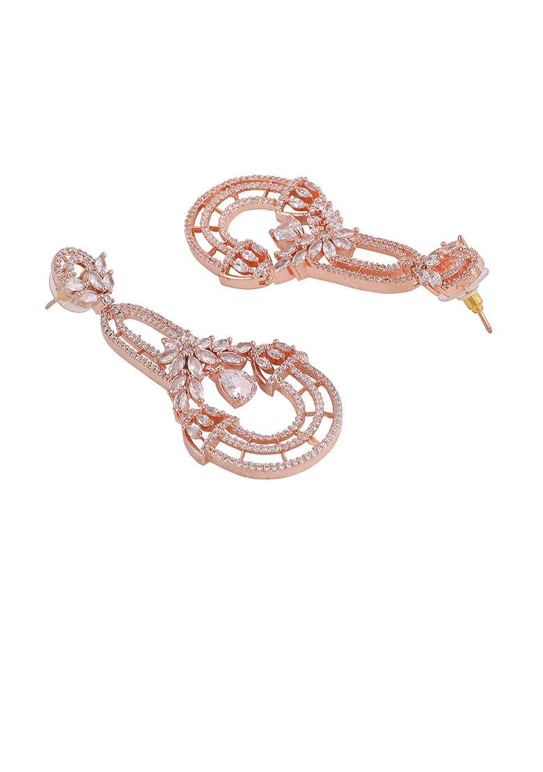 White Brasso Earrings - Indya