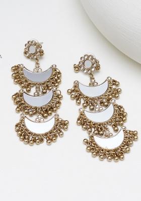 Multicolor Mixed Alloy Earring