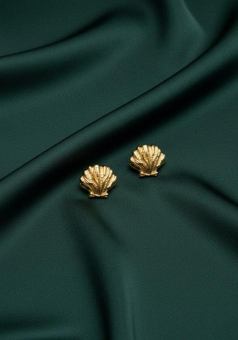 Golden Stainless Earrings Set