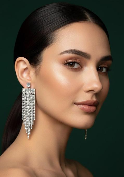Golden Stainless Earrings Set
