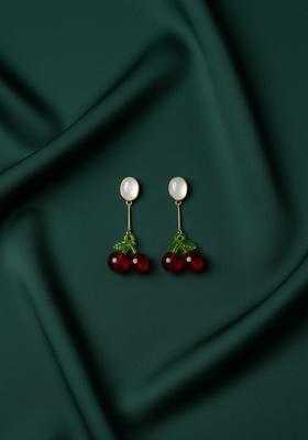 White Stainless Earrings Set