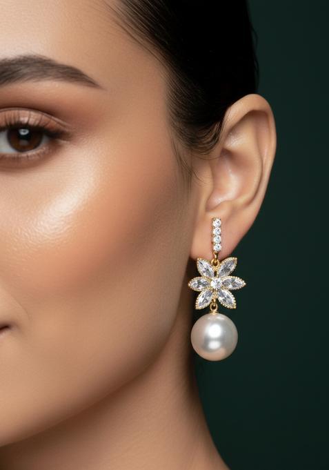 Silver Stainless Earrings Set