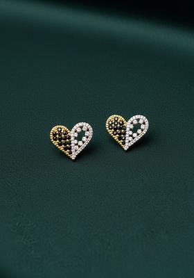 Golden Stainless Earrings Set