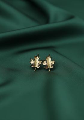 Golden Stainless Earrings Set