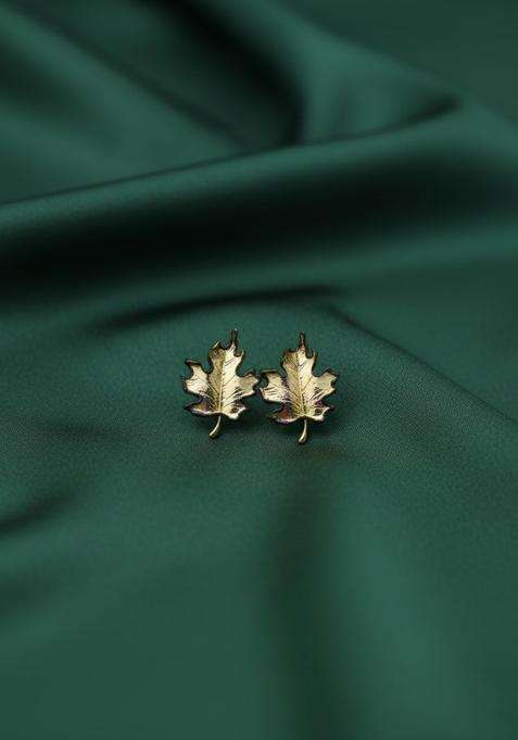 Golden Stainless Earrings Set