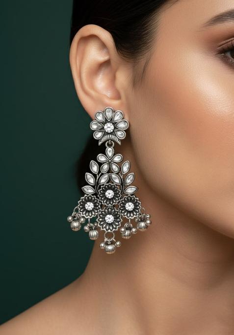 Golden Stainless Earrings Set