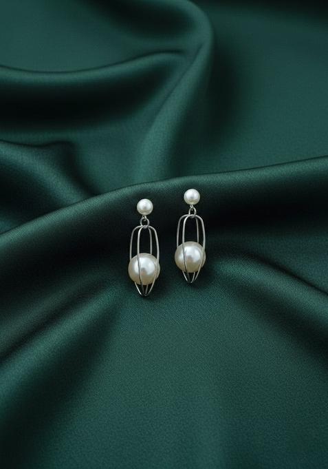 Golden Stainless Earrings Set