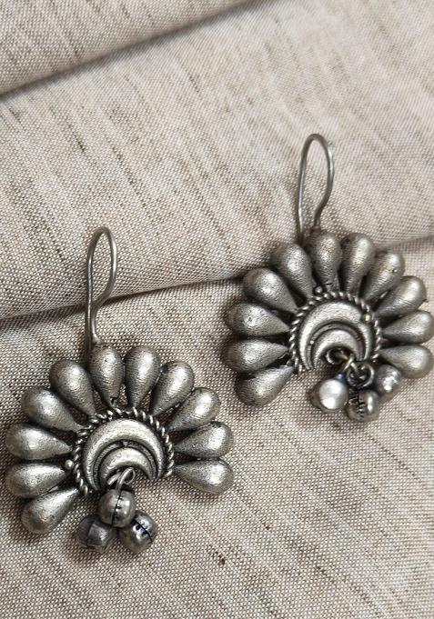 Silver Brass Earrings