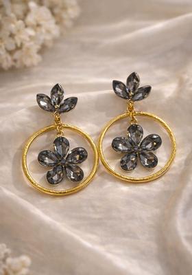 Black Stainless Steel Earrings