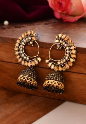 Black Stainless Steel Earrings