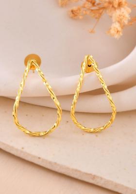 Gold Stainless Steel Earrings