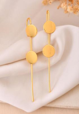Gold Stainless Steel Earrings