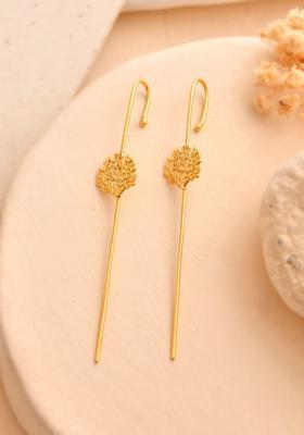 Gold Stainless Steel Earrings