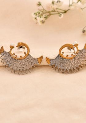 Silver Stainless Steel Earrings