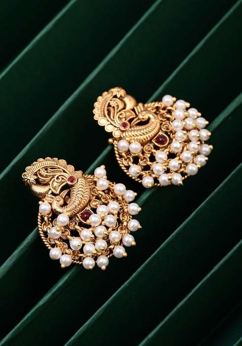 Golden  Zinc Alloy Earring
