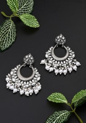 Silver  Zinc Alloy Earring
