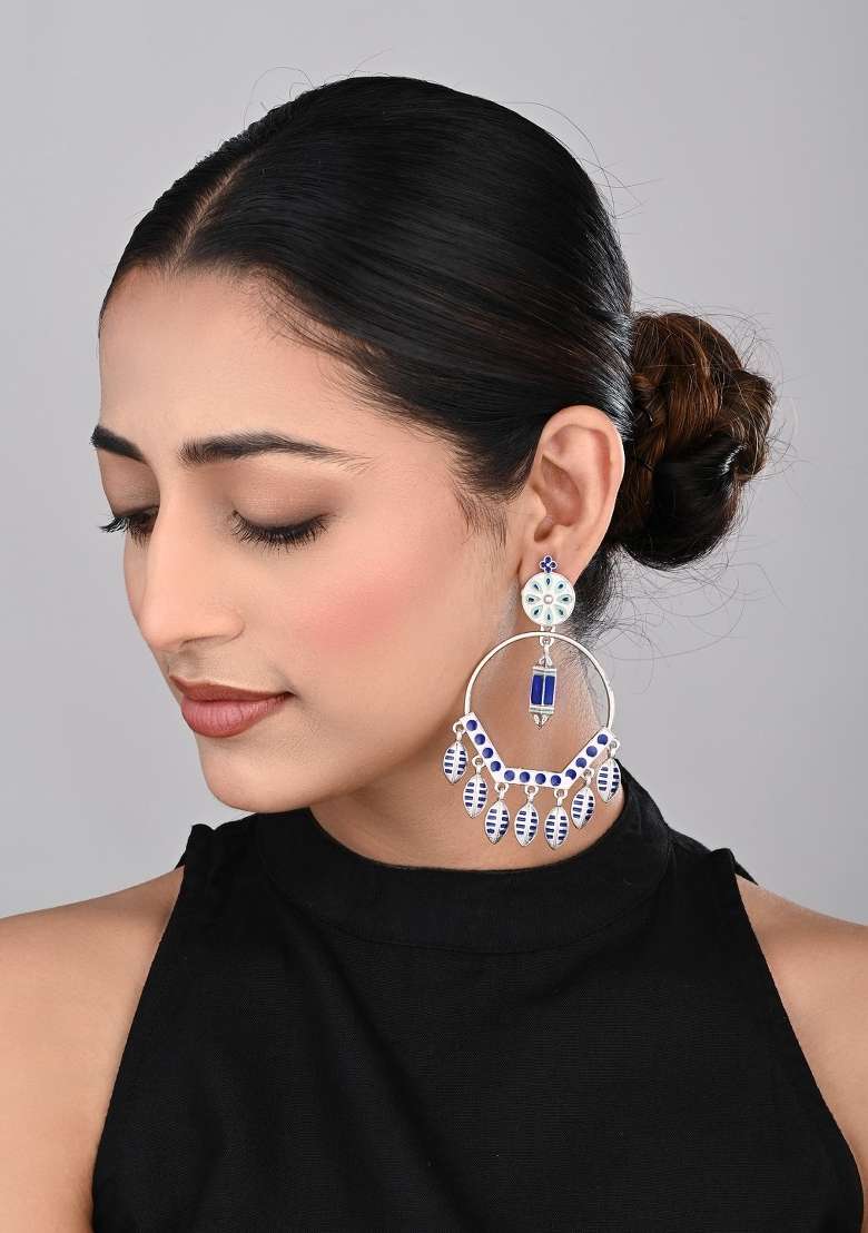 Multicolor  Zinc Alloy Earring - Indya