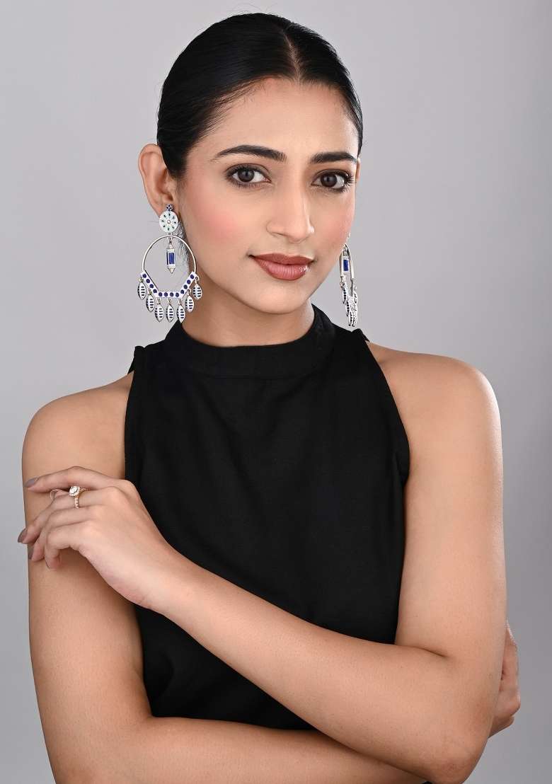 Multicolor  Zinc Alloy Earring - Indya