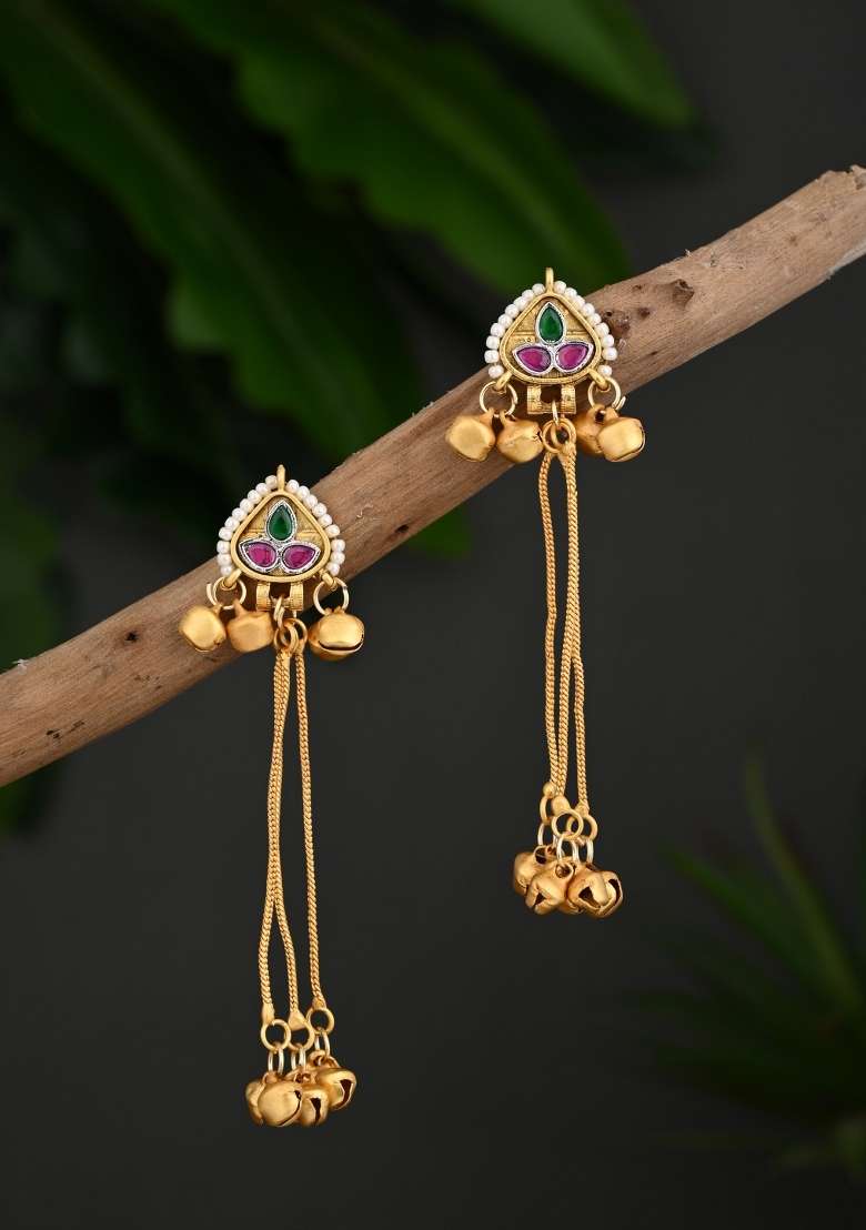 Multicolor  Zinc Alloy Earring - Indya