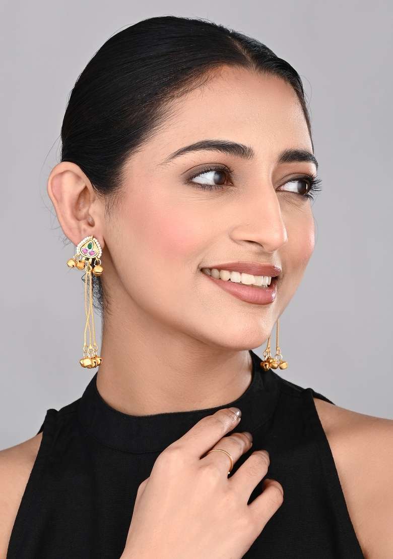 Multicolor  Zinc Alloy Earring - Indya