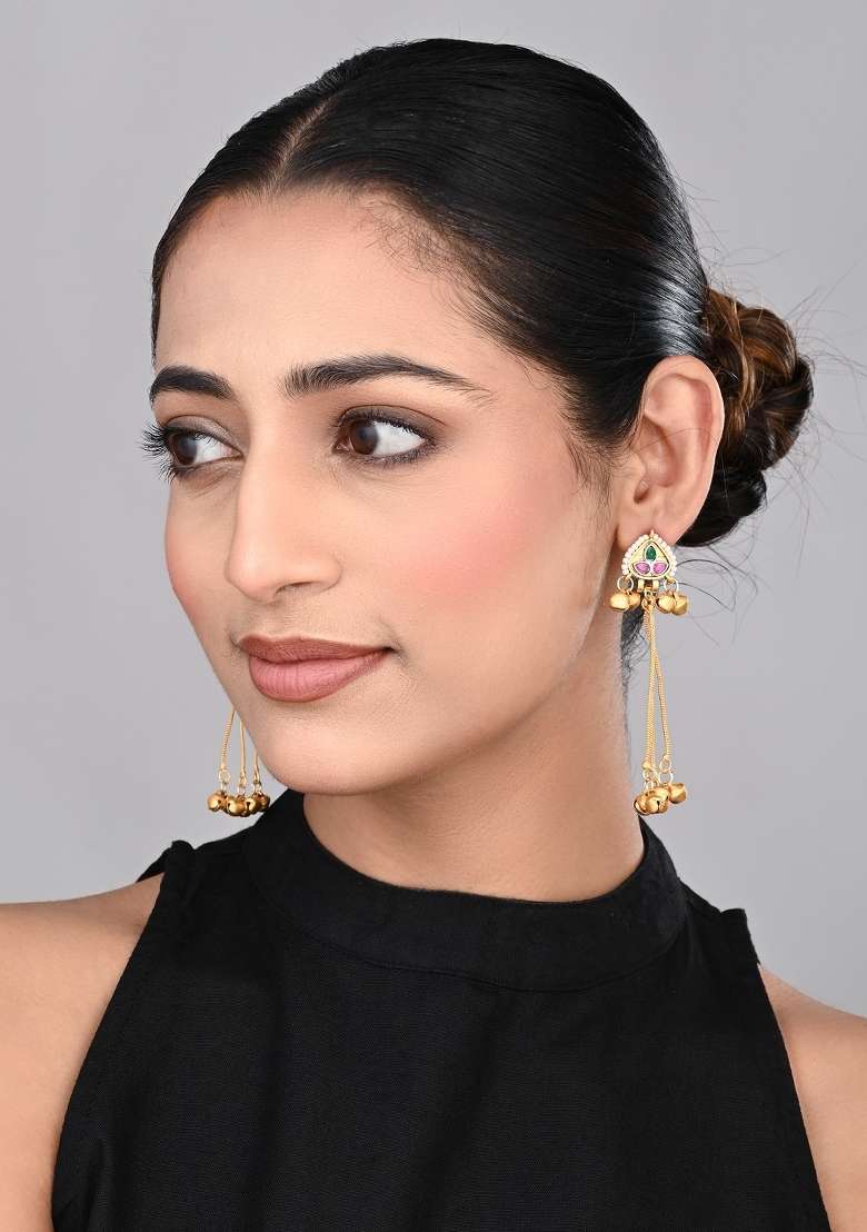 Multicolor  Zinc Alloy Earring - Indya