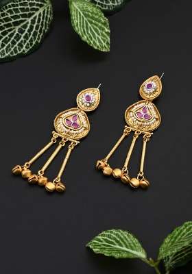 Pink  Zinc Alloy Earring