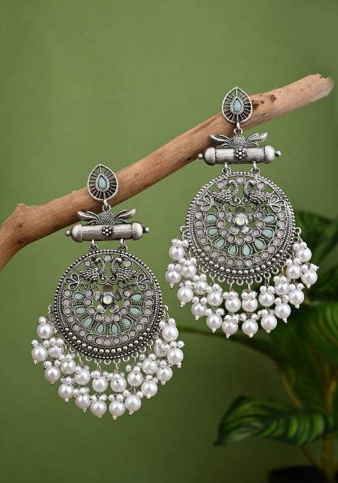 Silver  Zinc Alloy Earring
