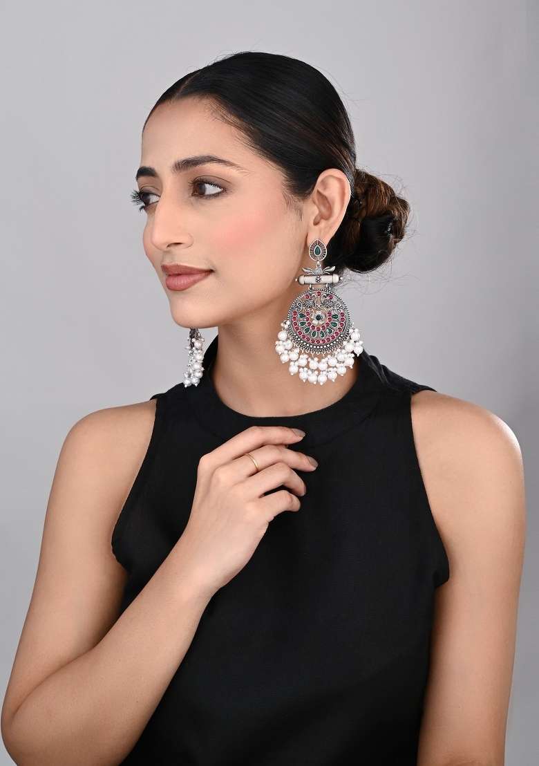 Multicolor  Zinc Alloy Earring - Indya