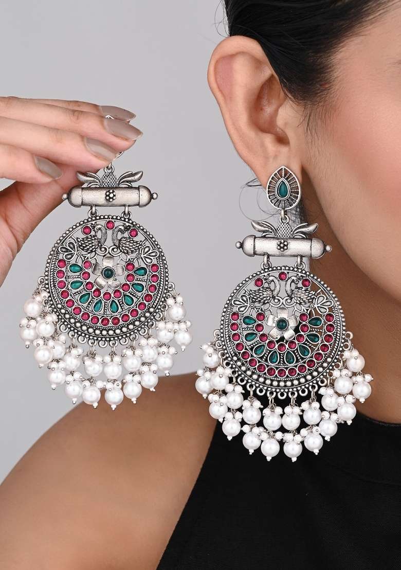 Multicolor  Zinc Alloy Earring - Indya