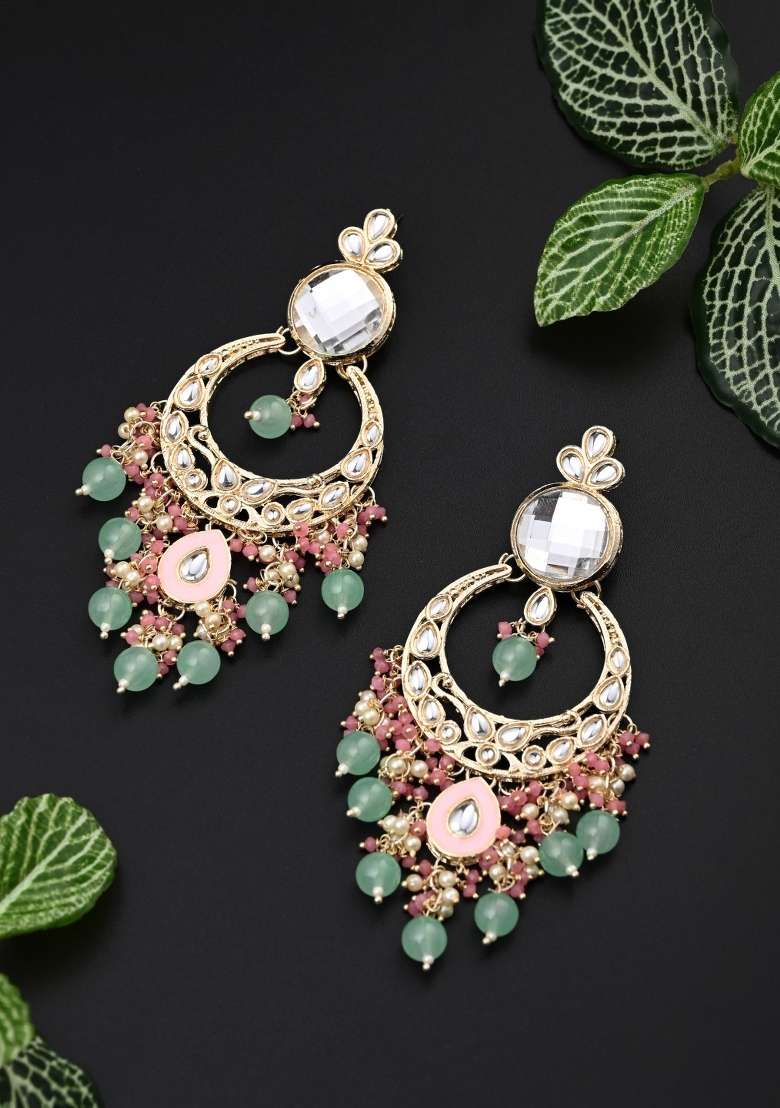 Multicolor  Zinc Alloy Earring - Indya