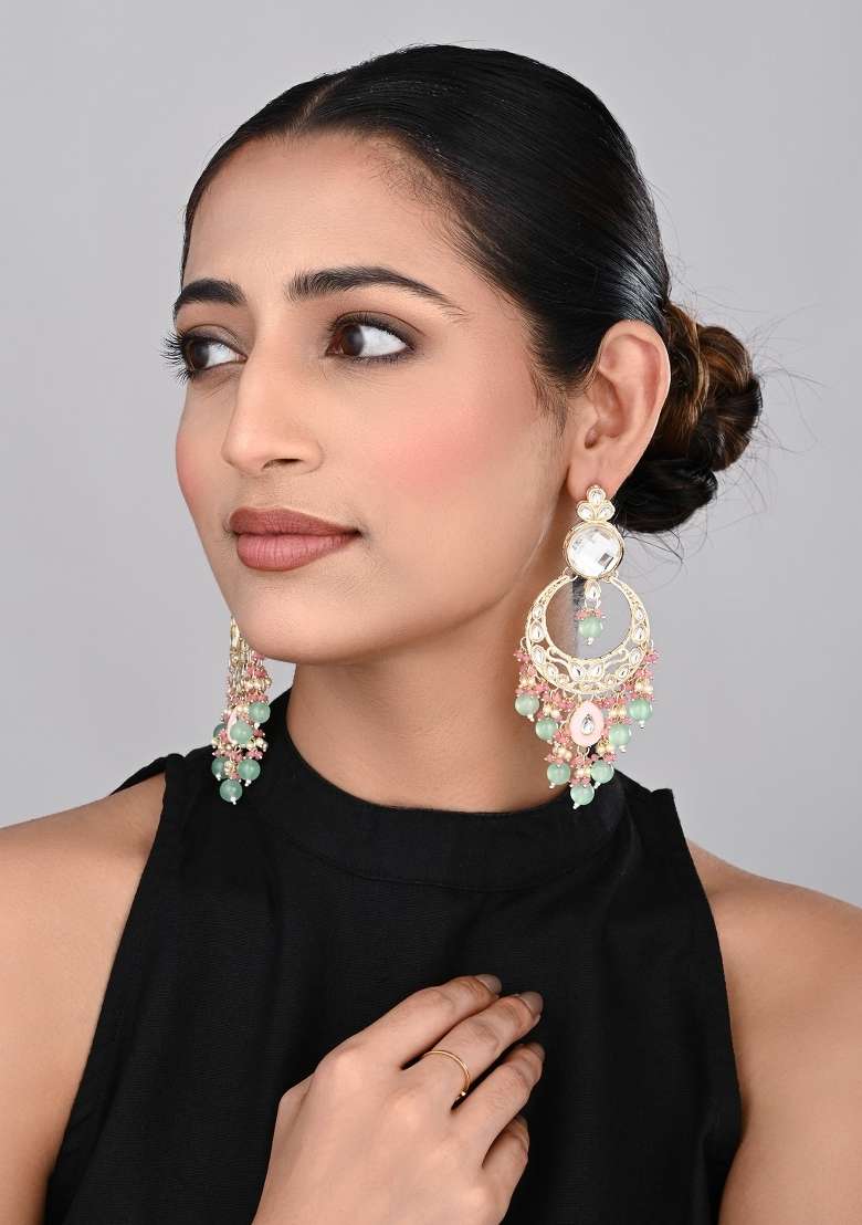 Multicolor  Zinc Alloy Earring - Indya