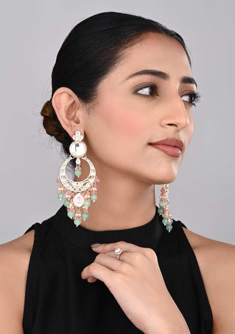 Multicolor  Zinc Alloy Earring - Indya