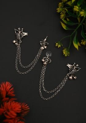 Silver  Zinc Alloy Earring
