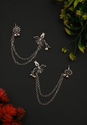Silver  Zinc Alloy Earring