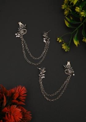 Silver  Zinc Alloy Earring