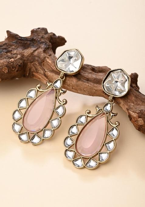 Pink  Zinc Alloy Earring
