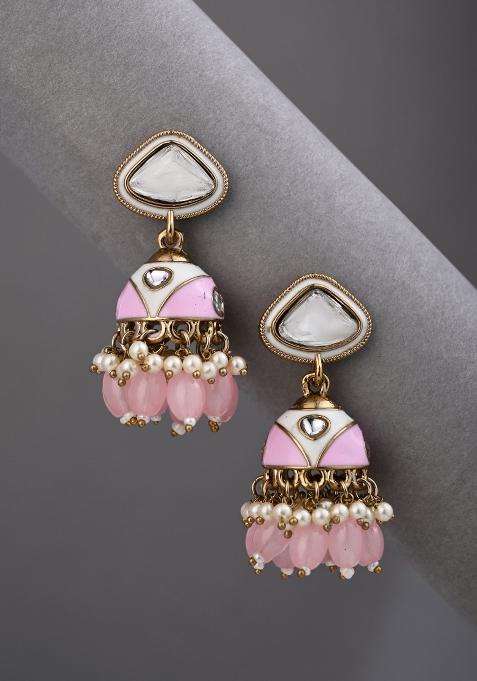 Peach  Zinc Alloy Earring