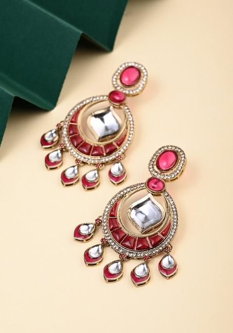 Pink  Zinc Alloy Earring
