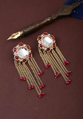 Pink  Zinc Alloy Earring