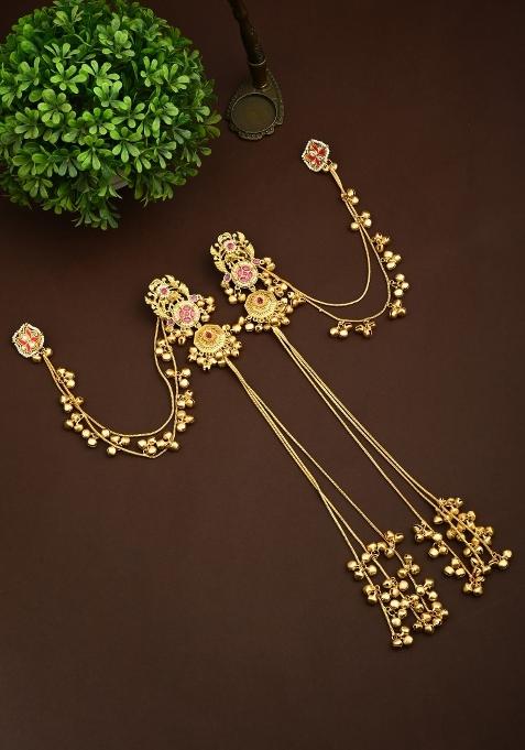 Red  Zinc Alloy Earring