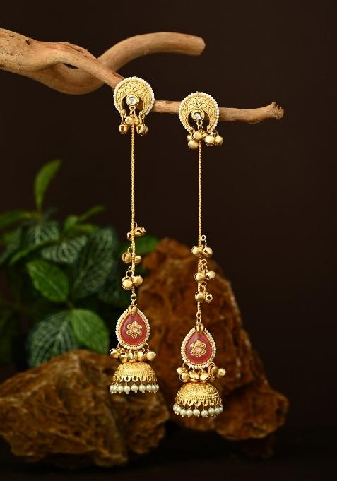 Pink  Zinc Alloy Earring