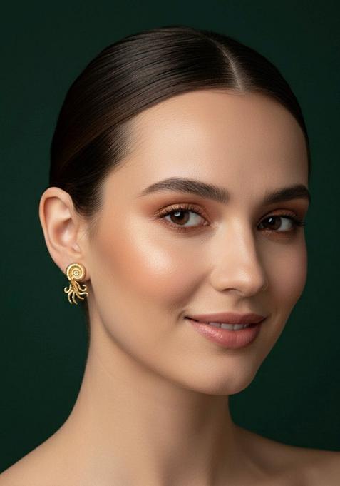 Gold Stainless Earrings
