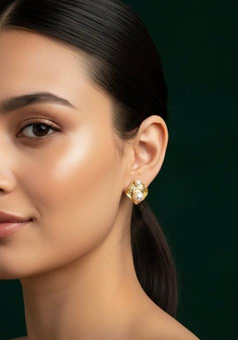 Gold Stainless Earrings