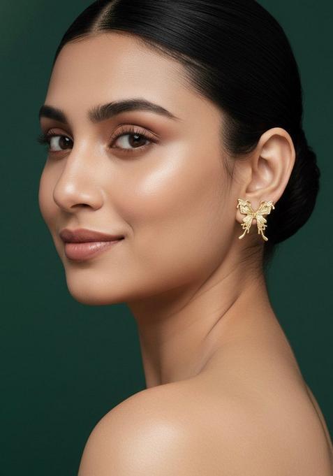 Gold Stainless Earrings