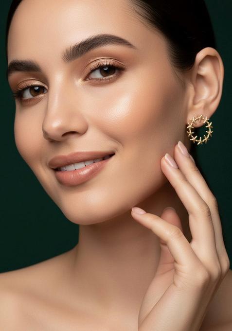 Gold Stainless Earrings