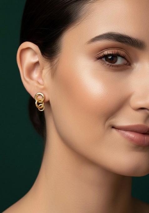 Gold Stainless Earrings